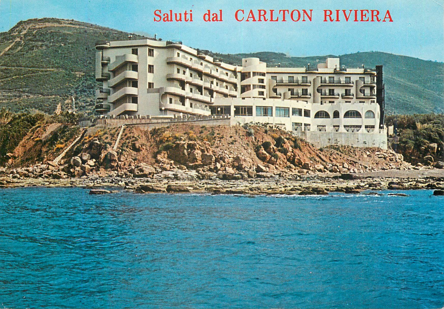 CPM Cefalu Capo Plaia Carlton Hotel Riviera vista del marc 