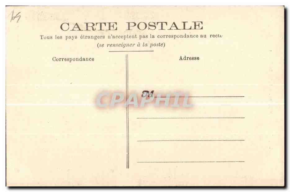 Bagnères-de-Bigorre — Iglesia de San Vicente — J. Frémat, librero-editor — Reverso