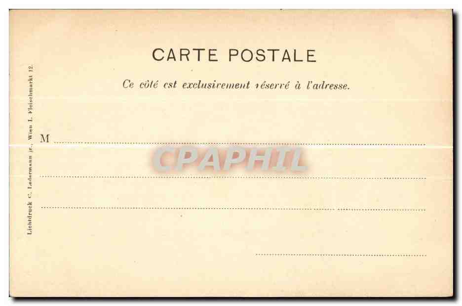 CPA Chevet de l'eglise de Houdan — Back