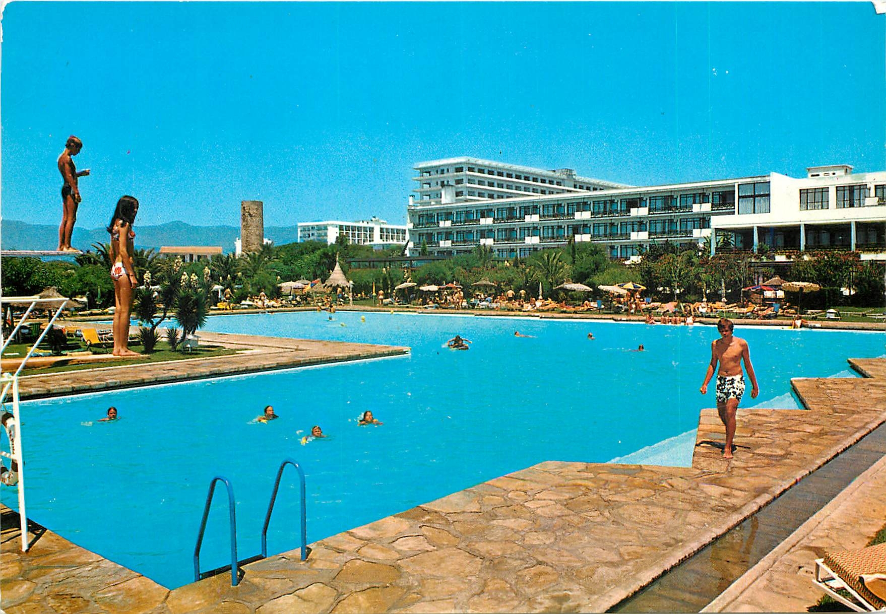 CPM Costa del Sol Vue partielle Estepona Hotel Atalaya Park