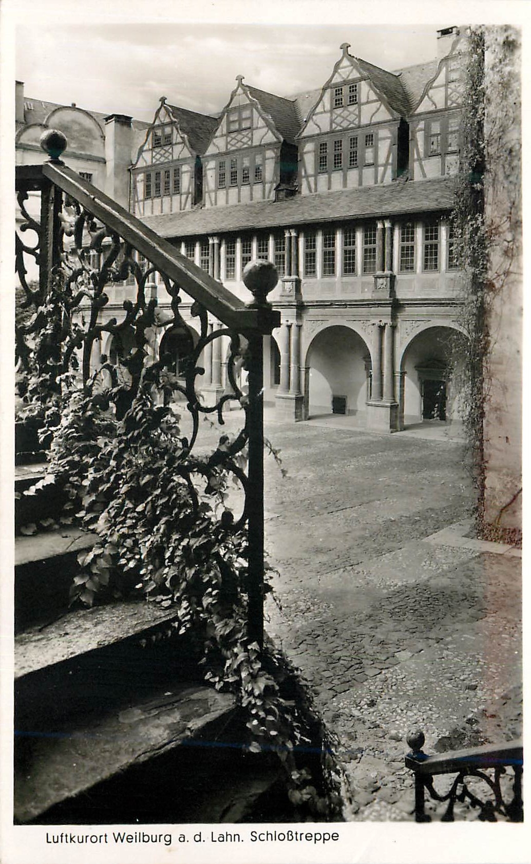 CPM Luftkurort Weilburg a d Lahn Schlosstreppe 