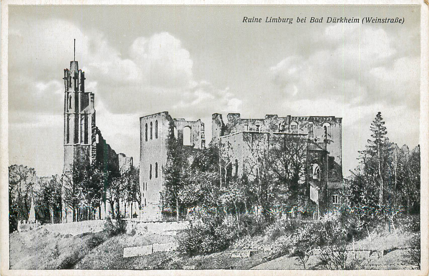 CPM Ruine Limburg bei Bad Durkheim Weinstrasse 