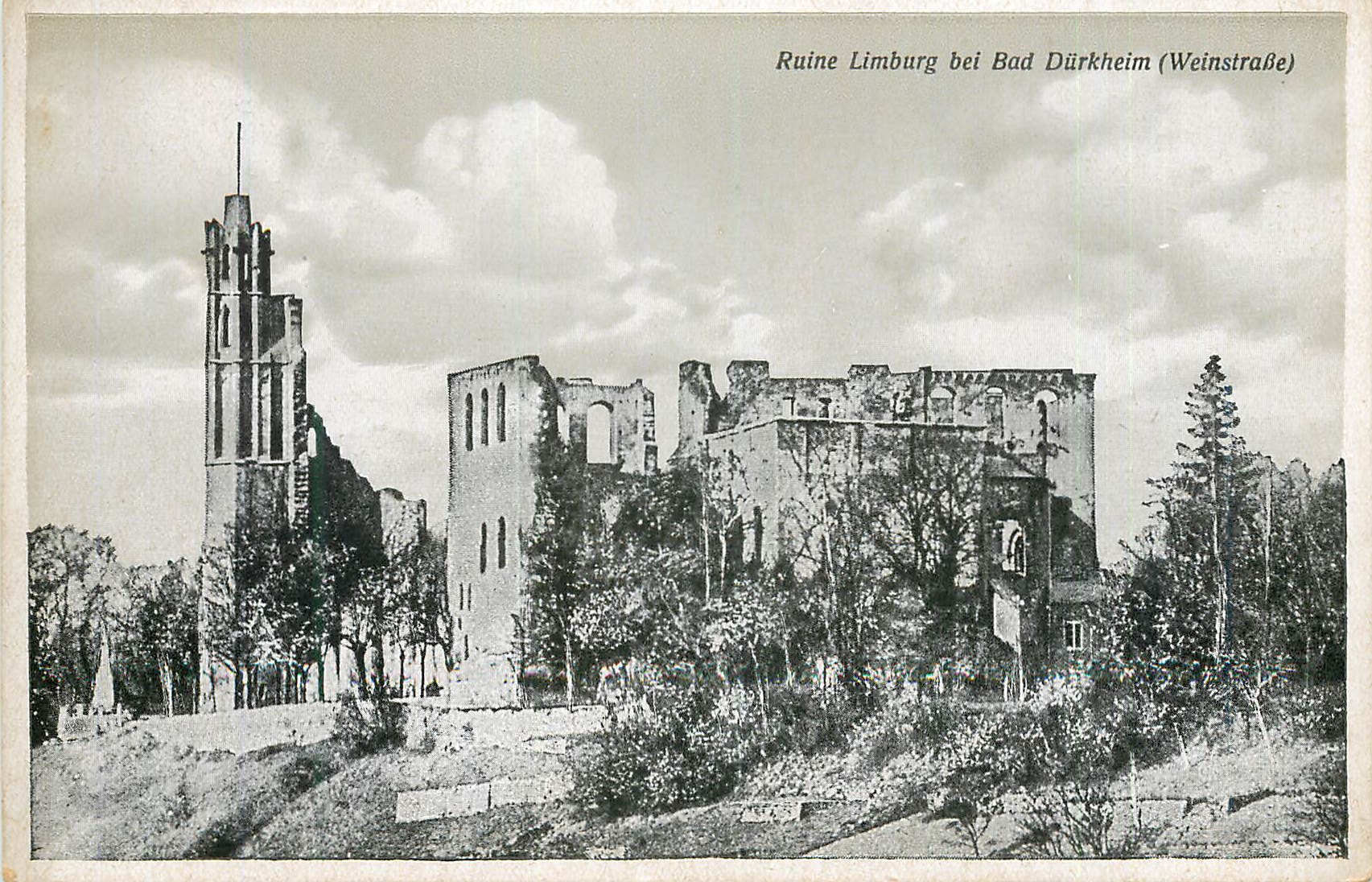 CPM Ruine Limburg bei Bad Durkheim Weinstrasse 
