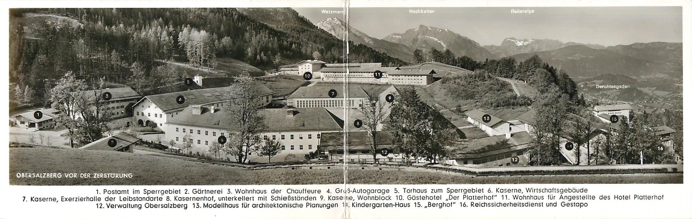 Obersalzberg vor der Zerstörung — Ernst Baumann, Bad Reichenhall