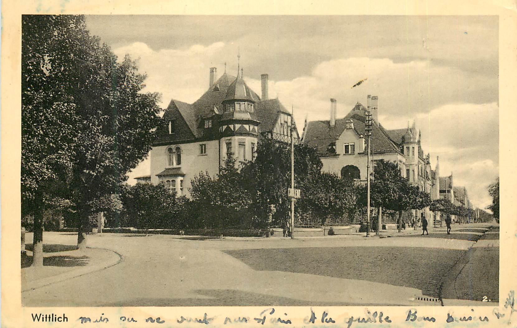 Wittlich — vue de la place Bousbouin — éditeur Mercier Trèves
