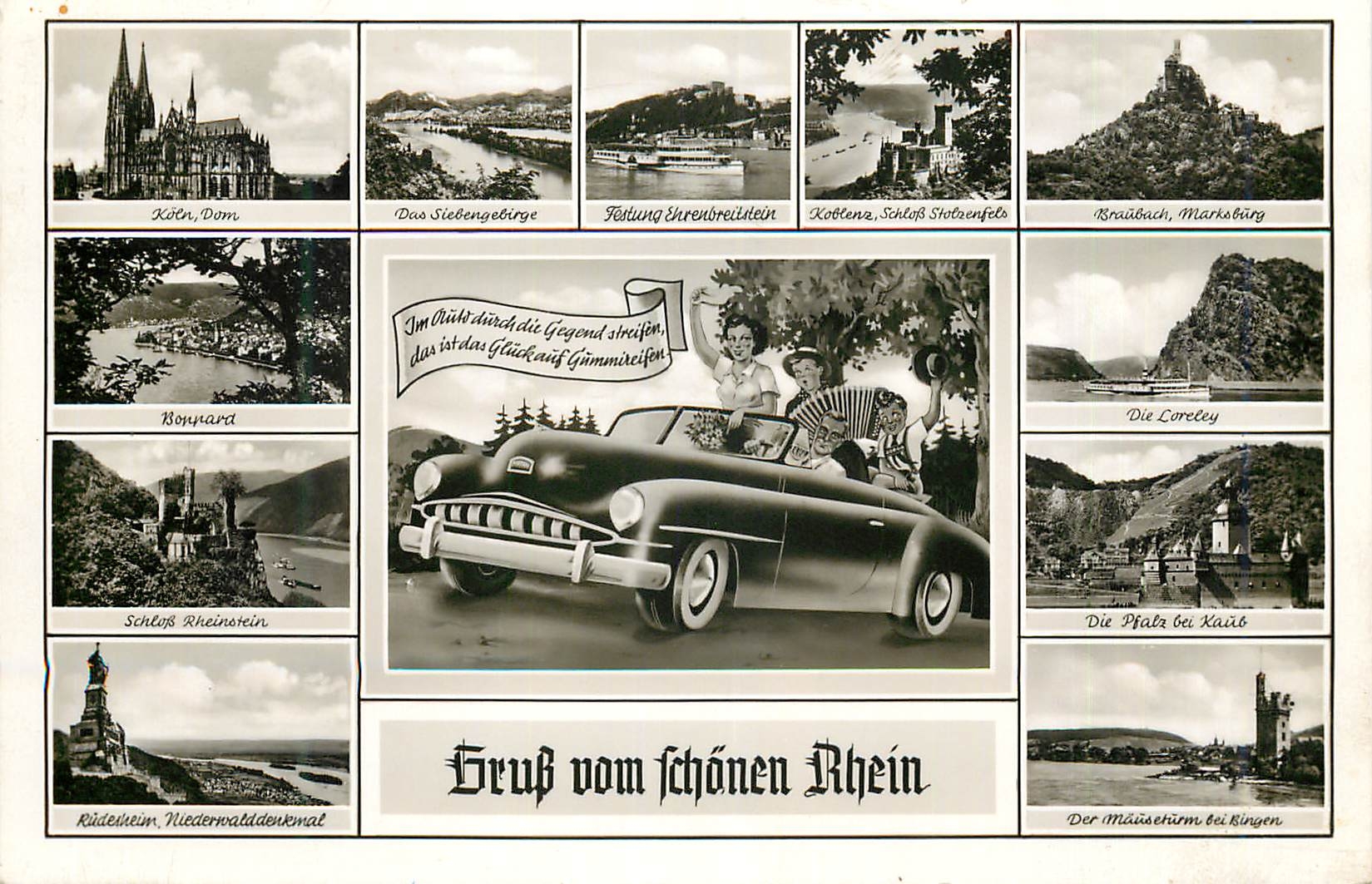 CPM Gruss vom Schonen Rhein Automobile Accordeon
