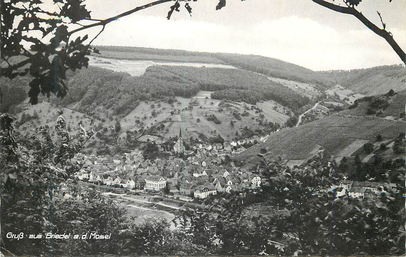 CPM Gruss aus Briedel a d Mosel 