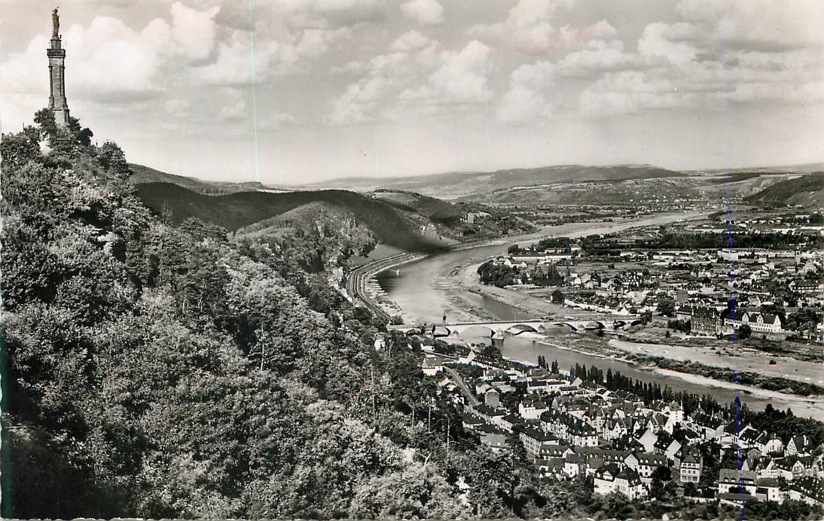 CPM Trier Mariensaule Blick auf die Stadt 
