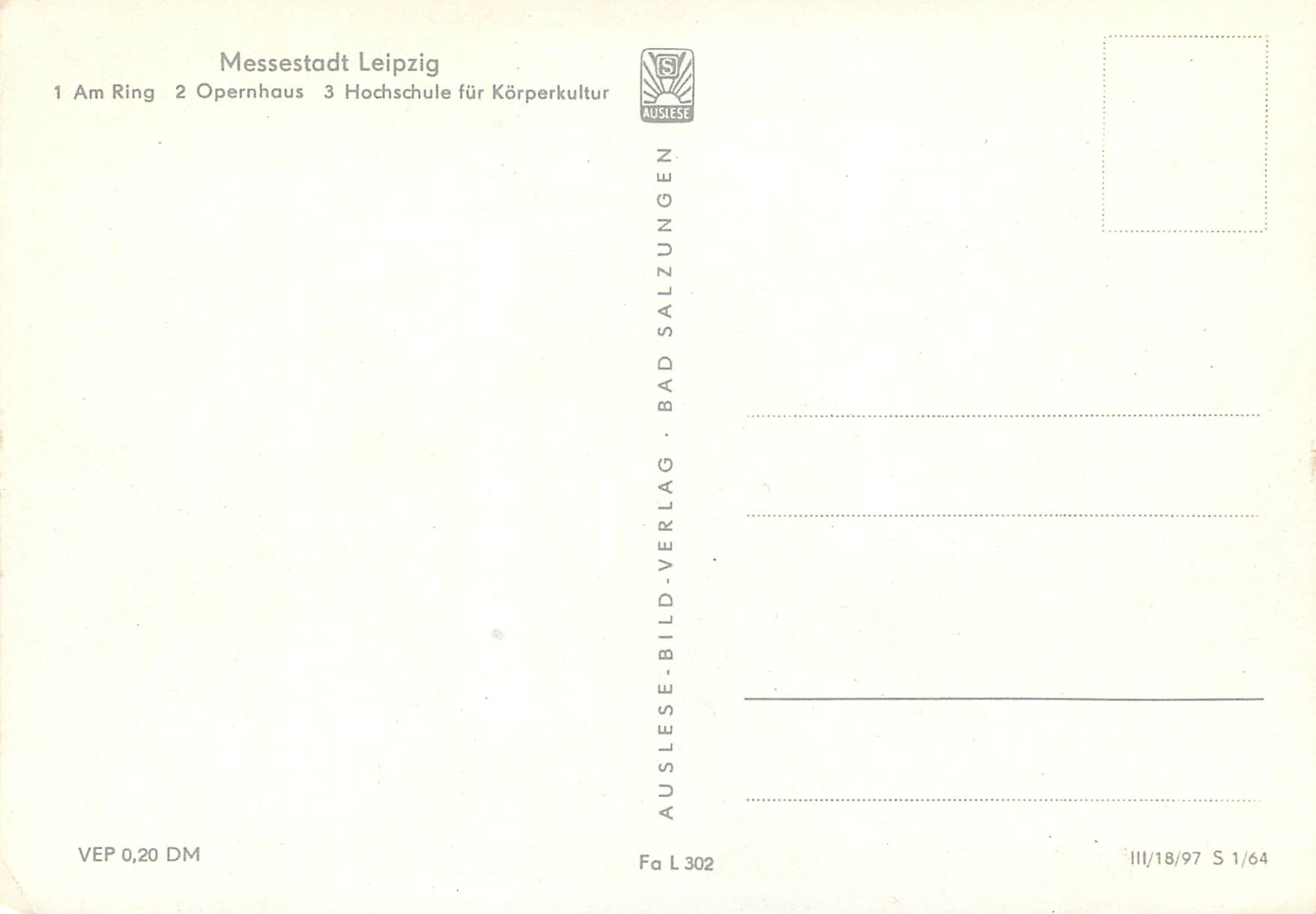 CPM Messestadt Leipzig  — Back