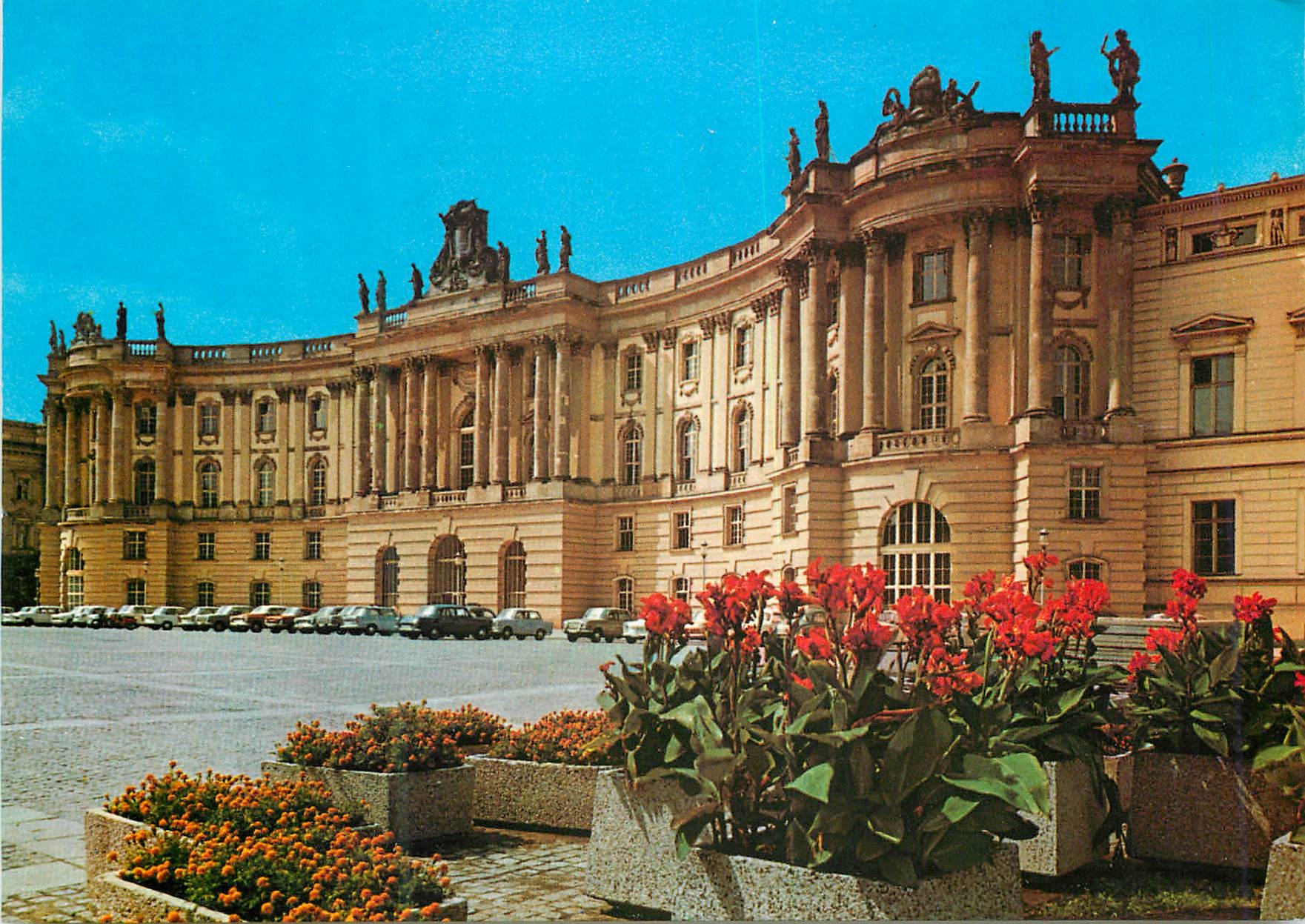 CPM Berlin Hauptstadt der DDR August Bebel Platz 