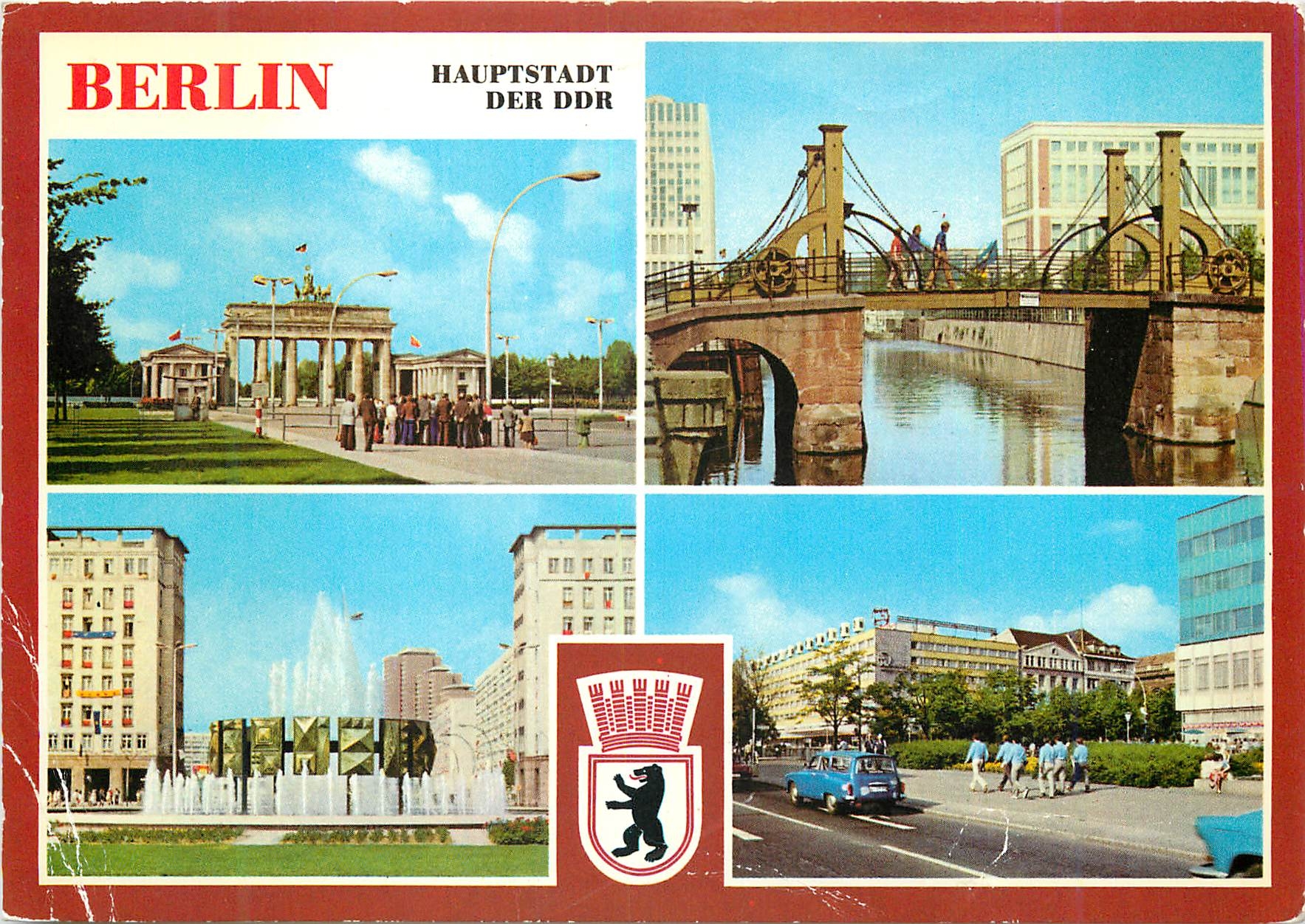 CPM Berlin Hauptstadt der DDR Interhotel Unter den Linden 