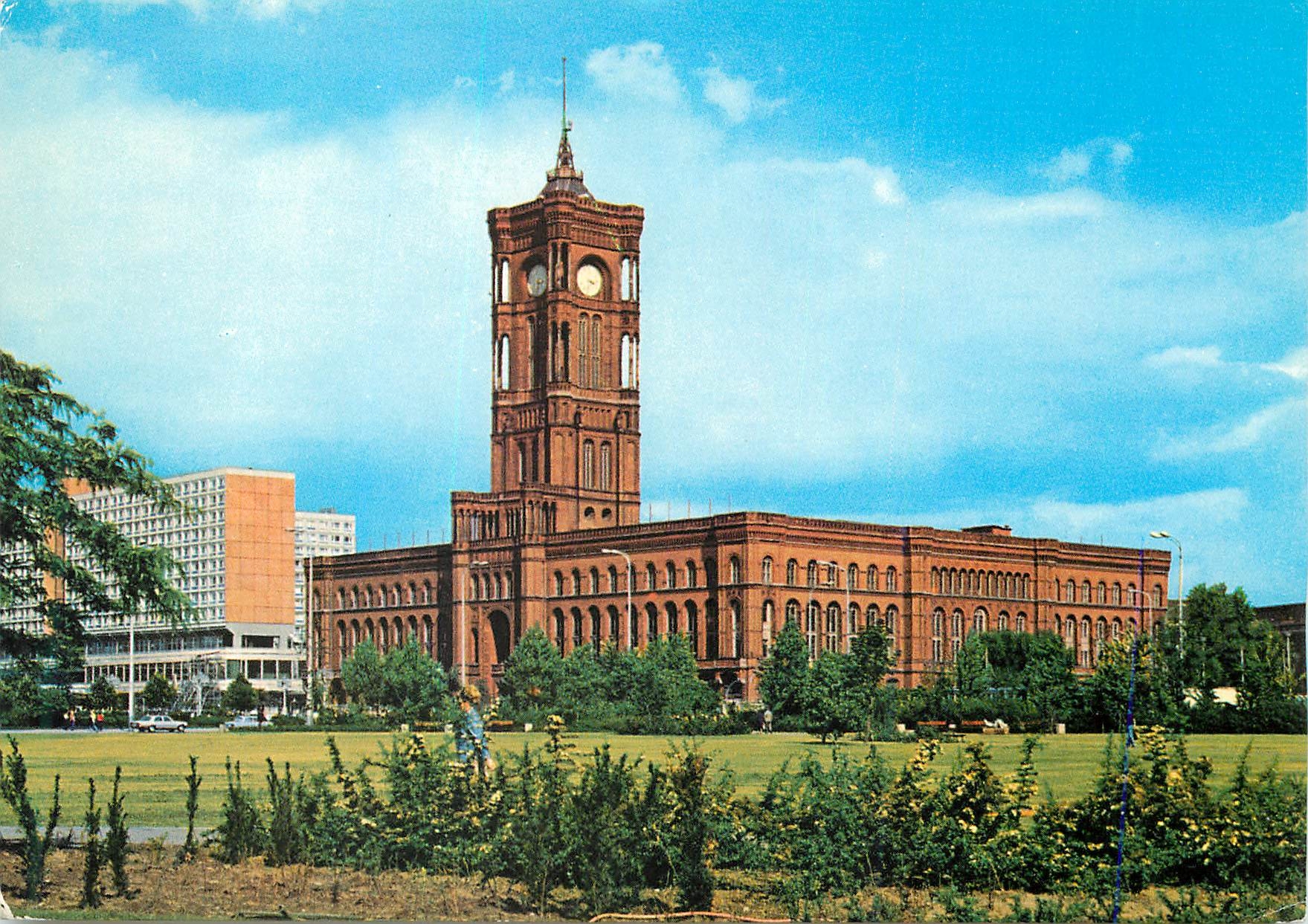 CPM Berlin Hauptstadt der DDR Berliner Rathaus 