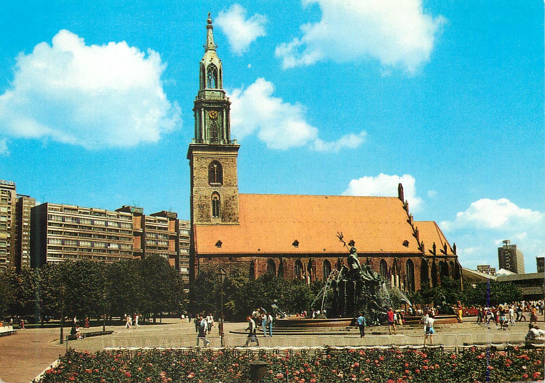 CPM Berlin Hauptstadt der DDR Eglise Notre Dame 