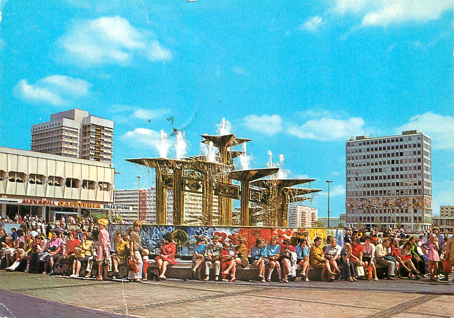 CPM Berlin Hauptstadt der DDR Alexanderplatz 