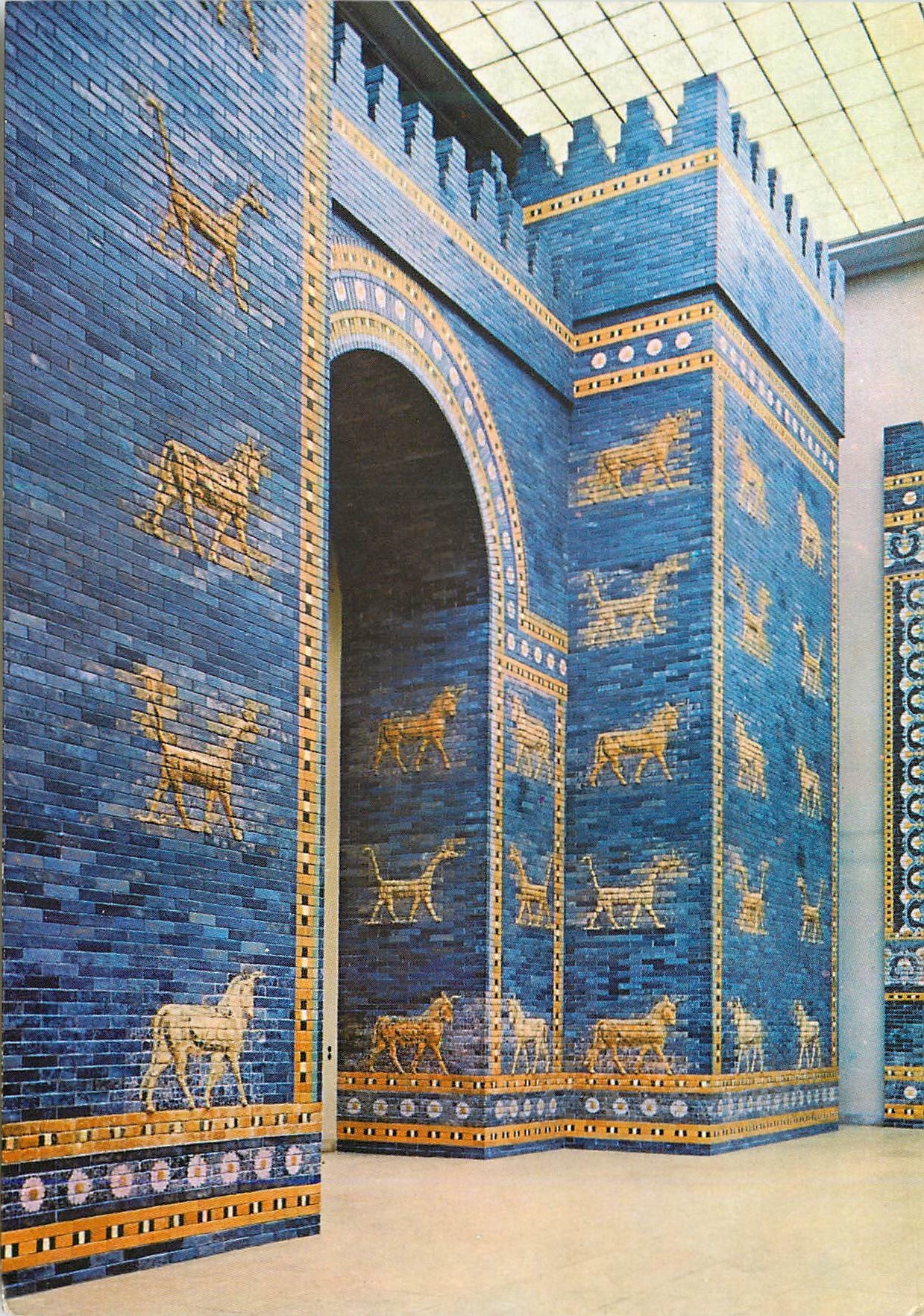 CPM Staatliche Museen zu Berlin DDR Vorderasiatisches Museum Ischtar Tor von Babylon 