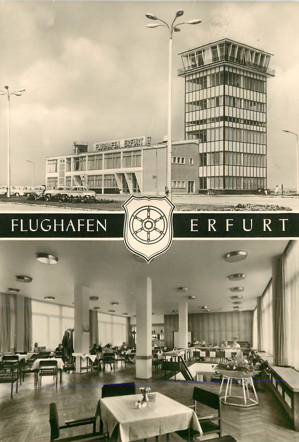 CPM Flughafen Erfurt Airfield Champ d aviation Avion