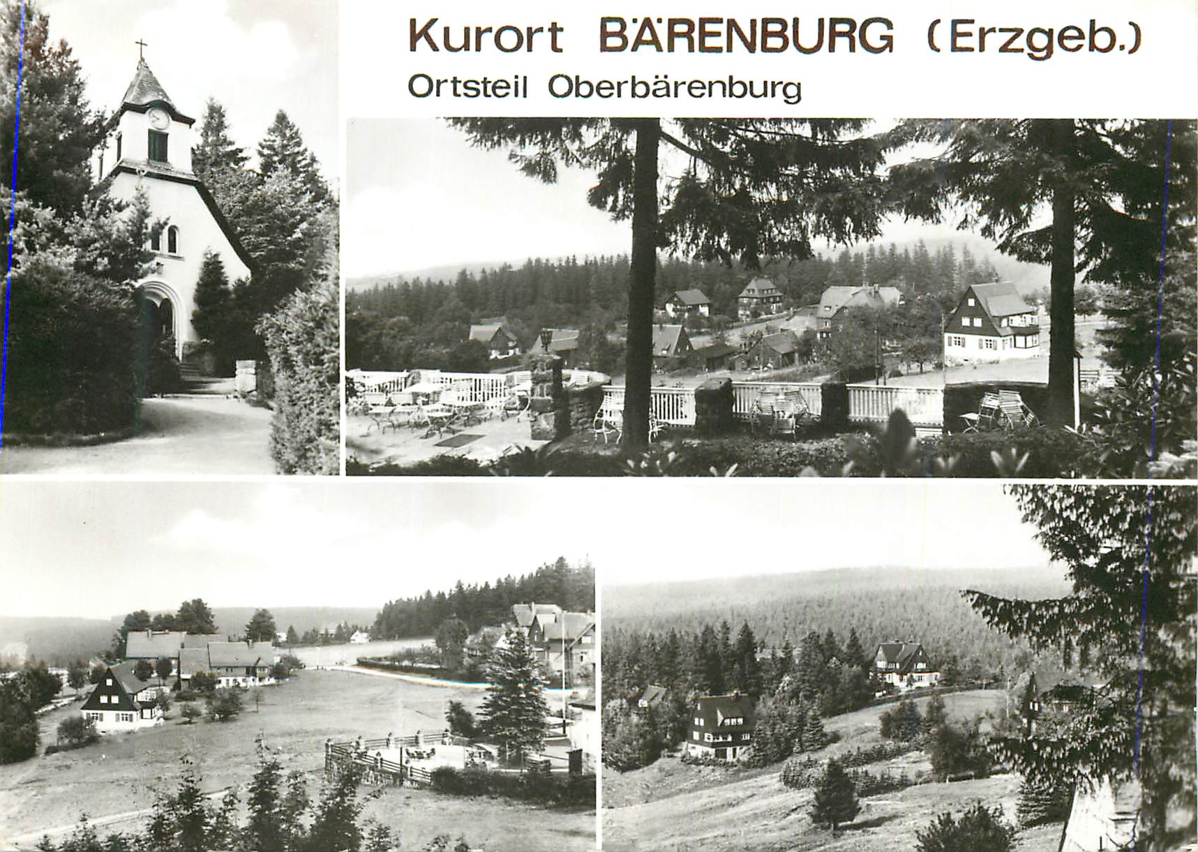 CPM Kurort Barenburg Erzgeb Ortsteil Oberbarenburg 