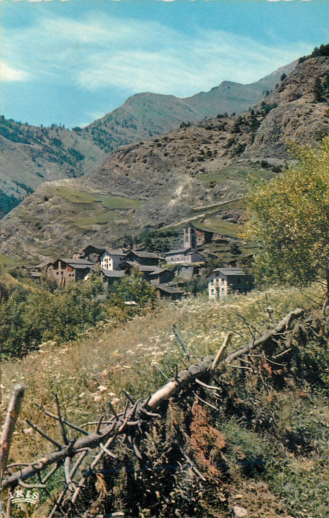 CPM Valls d Andorra Aldea en la montana 