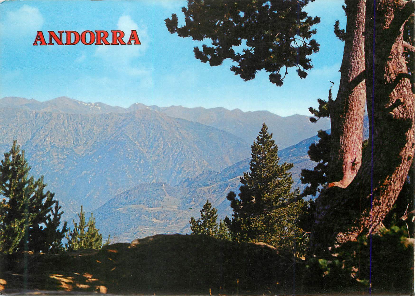 CPM Principat d Andorra Vue generale depuis La Rabasa 
