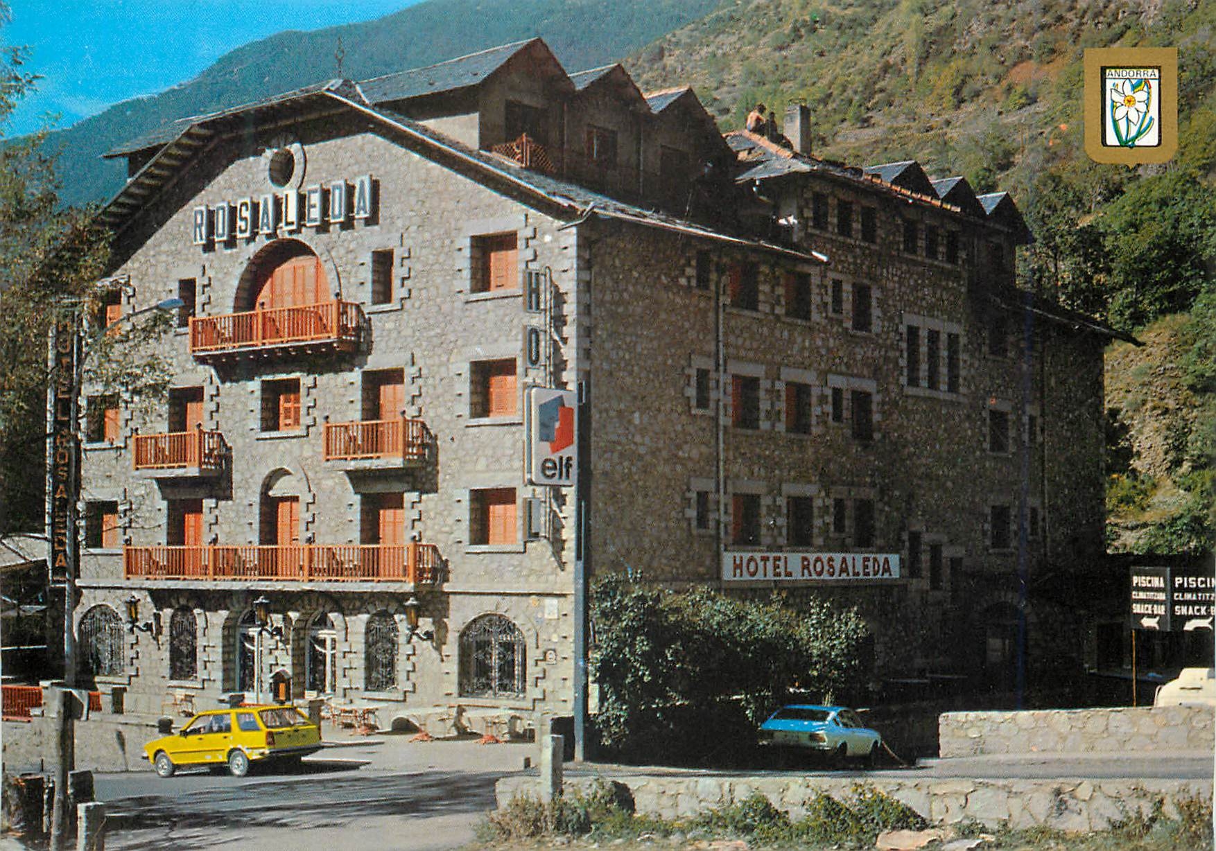CPM Valls d Andorra Encamp Hotel Rosaleda Ouvert toute l annee Parking 