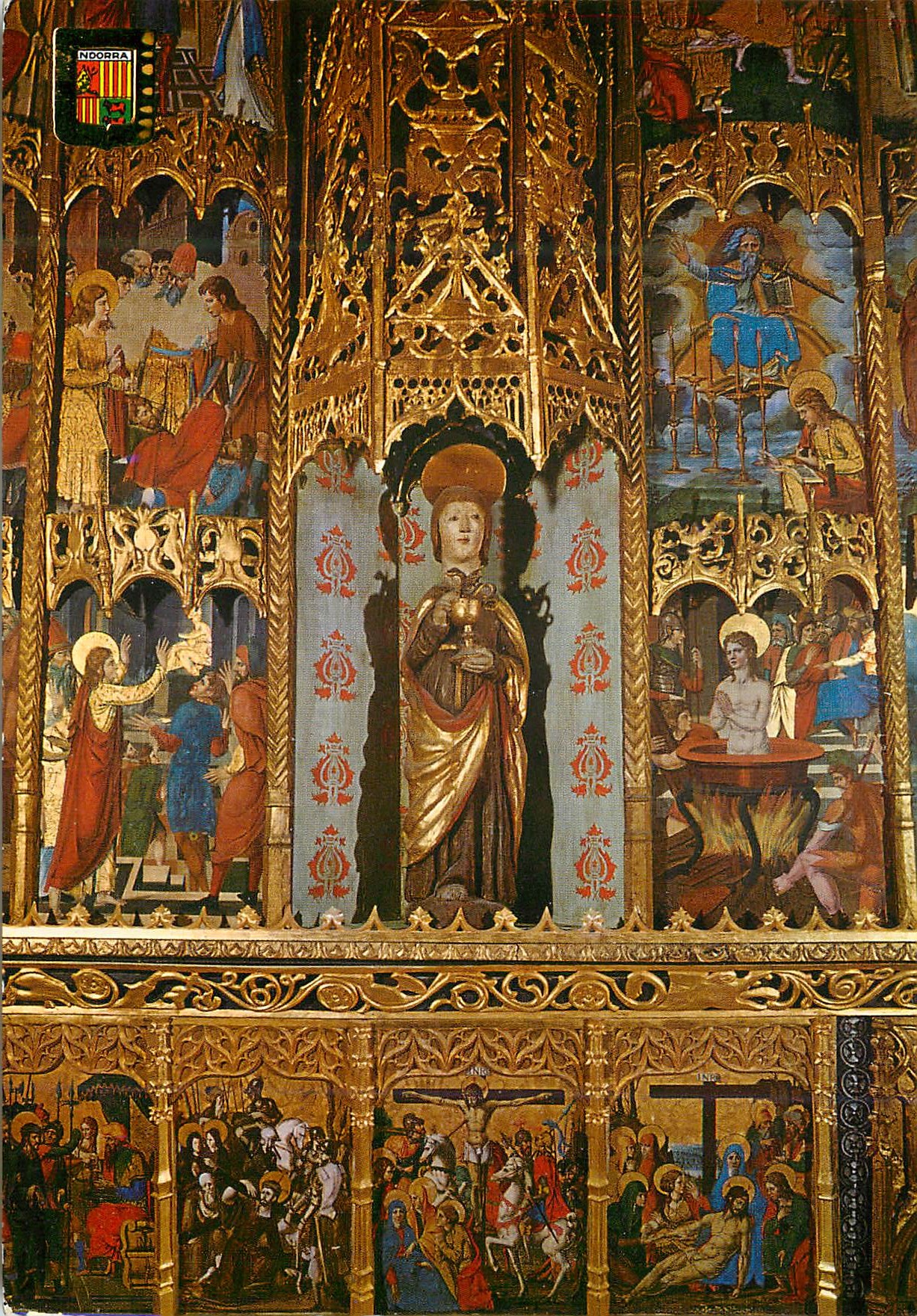 Sant Joan de Casselles — image du XVIe siècle — Éditeur COMERCIAL ESCUDO DE ORO, S.A.