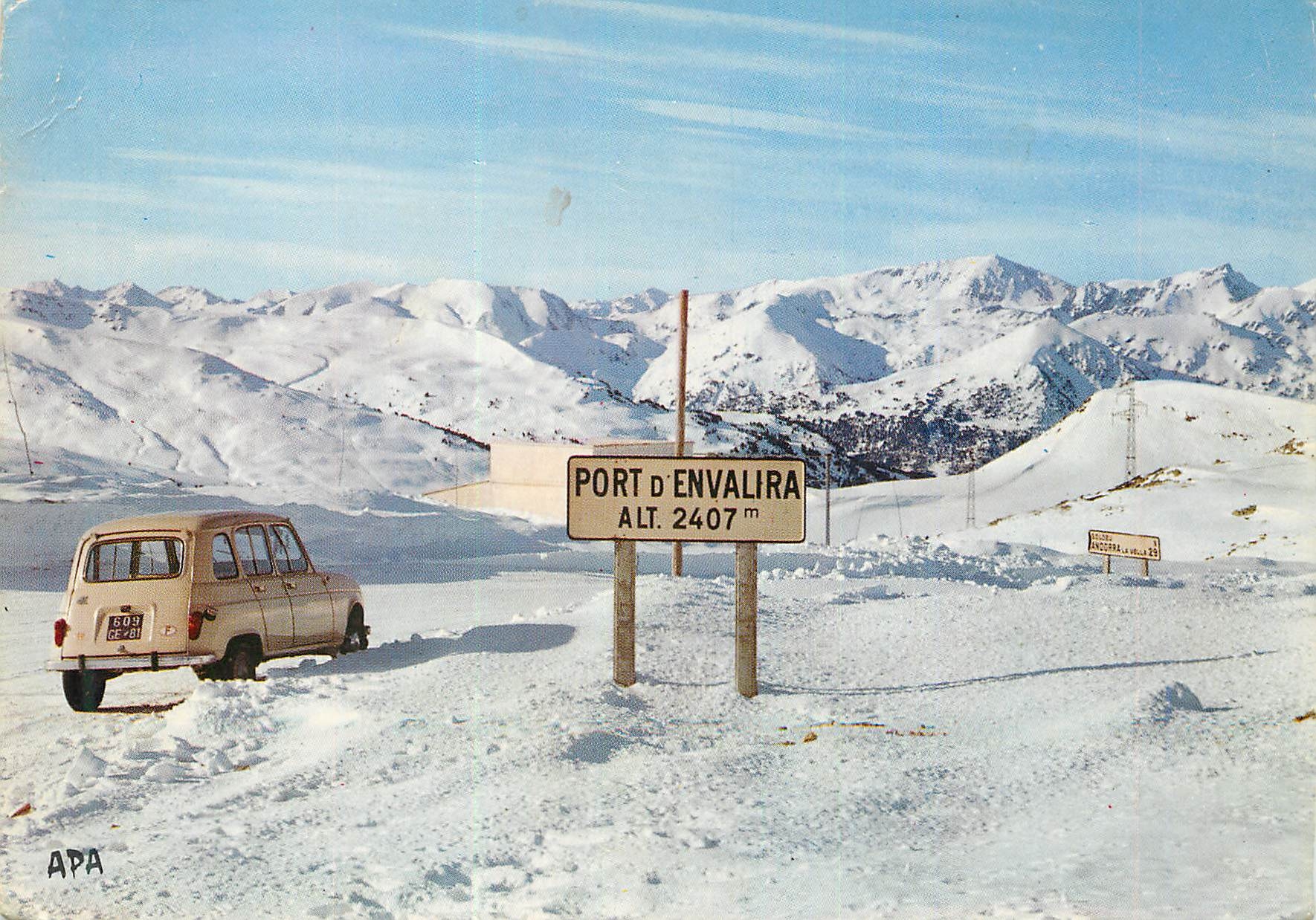 CPM Valls d Andorra Sommet du Port d Envalira 