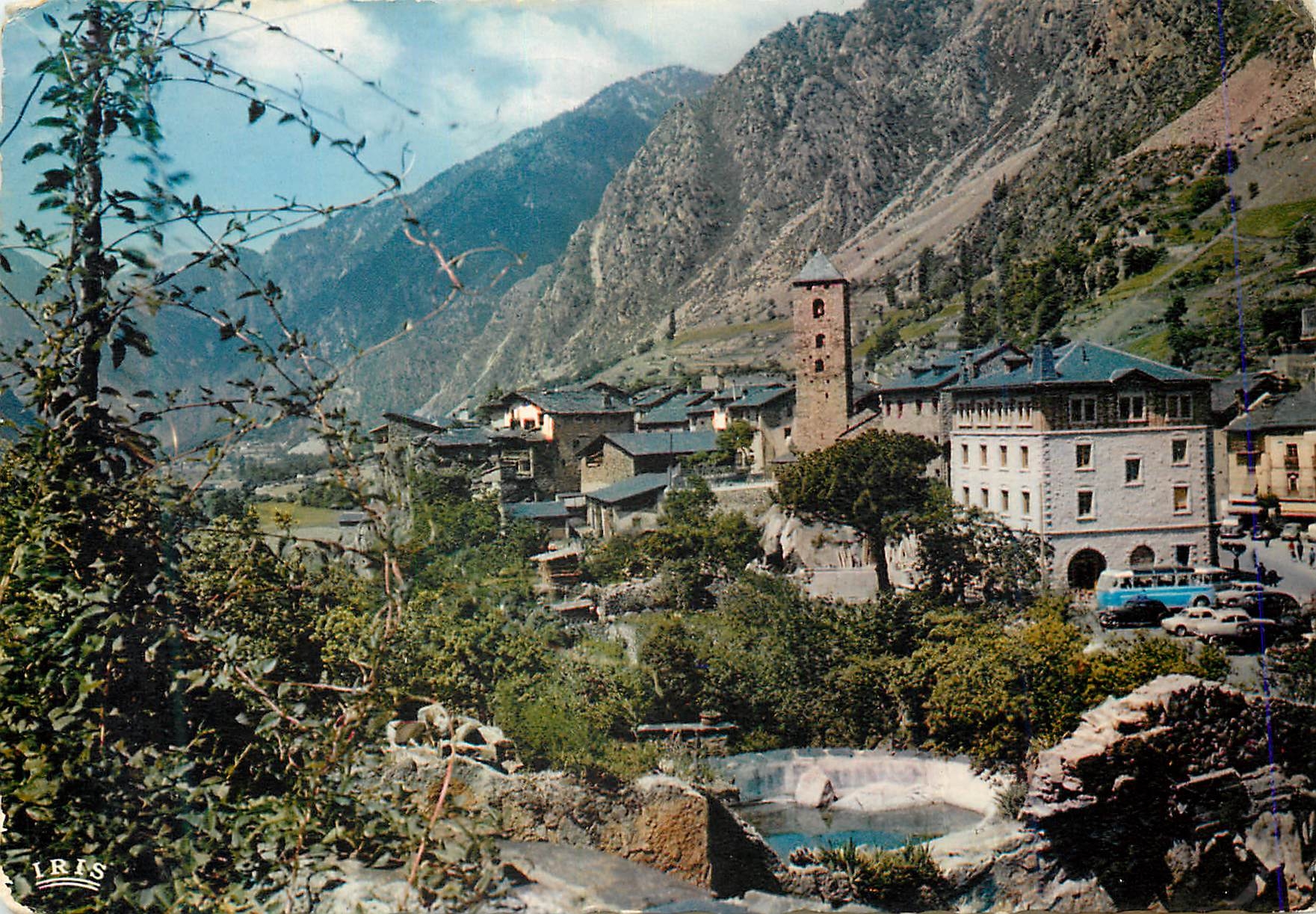 CPM Valls d Andorra Vue generale Andorre la Vieille 