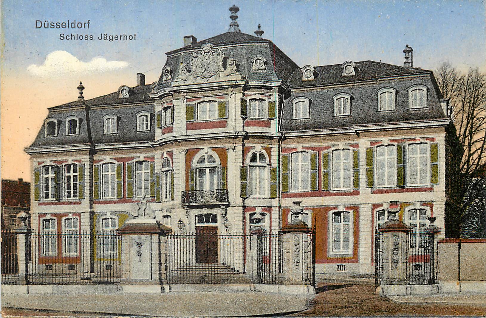 CPA Dusseldorf Schloss Jagerhof 