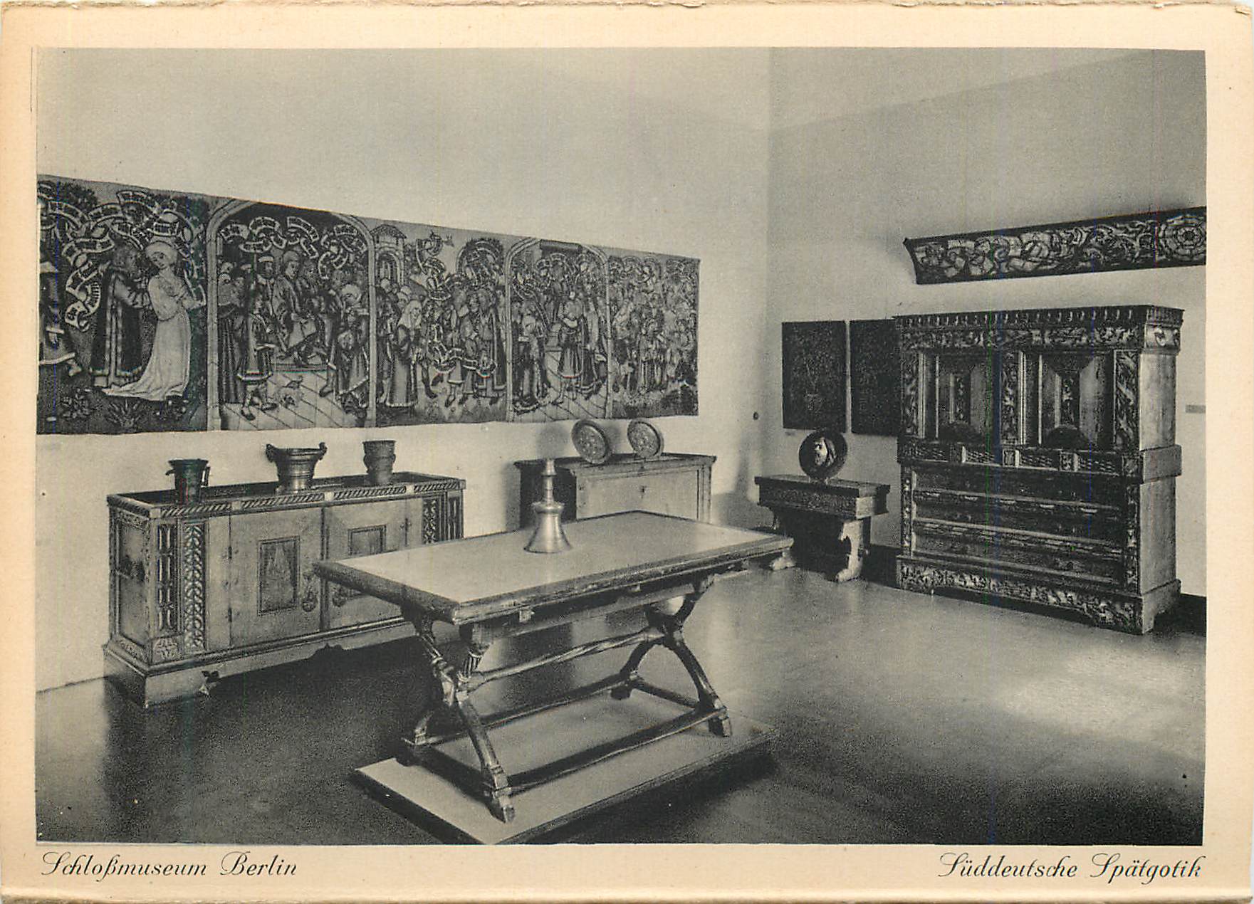CPA Schlossmuseum Berlin Suddeutsche Spatgolik 