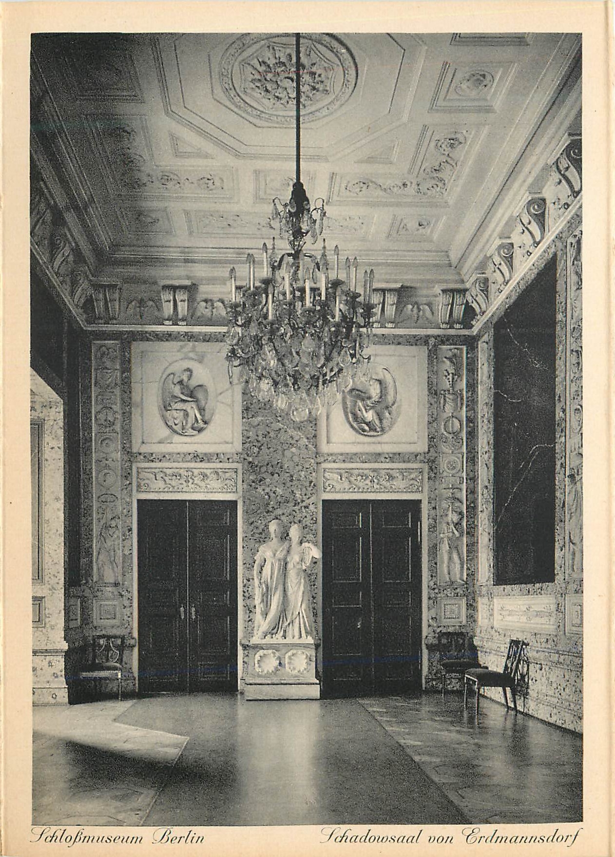 CPA Schlossmuseum Berlin Schadowsaad von Erdmannsdorf 