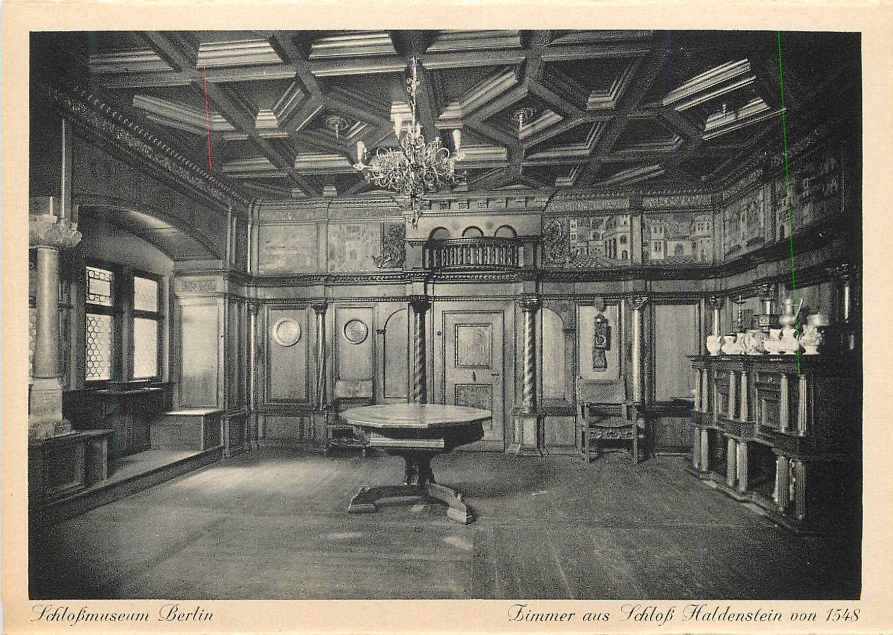 CPA Schlossmuseum Berlin Limmer aus Schloss Haldenstein 