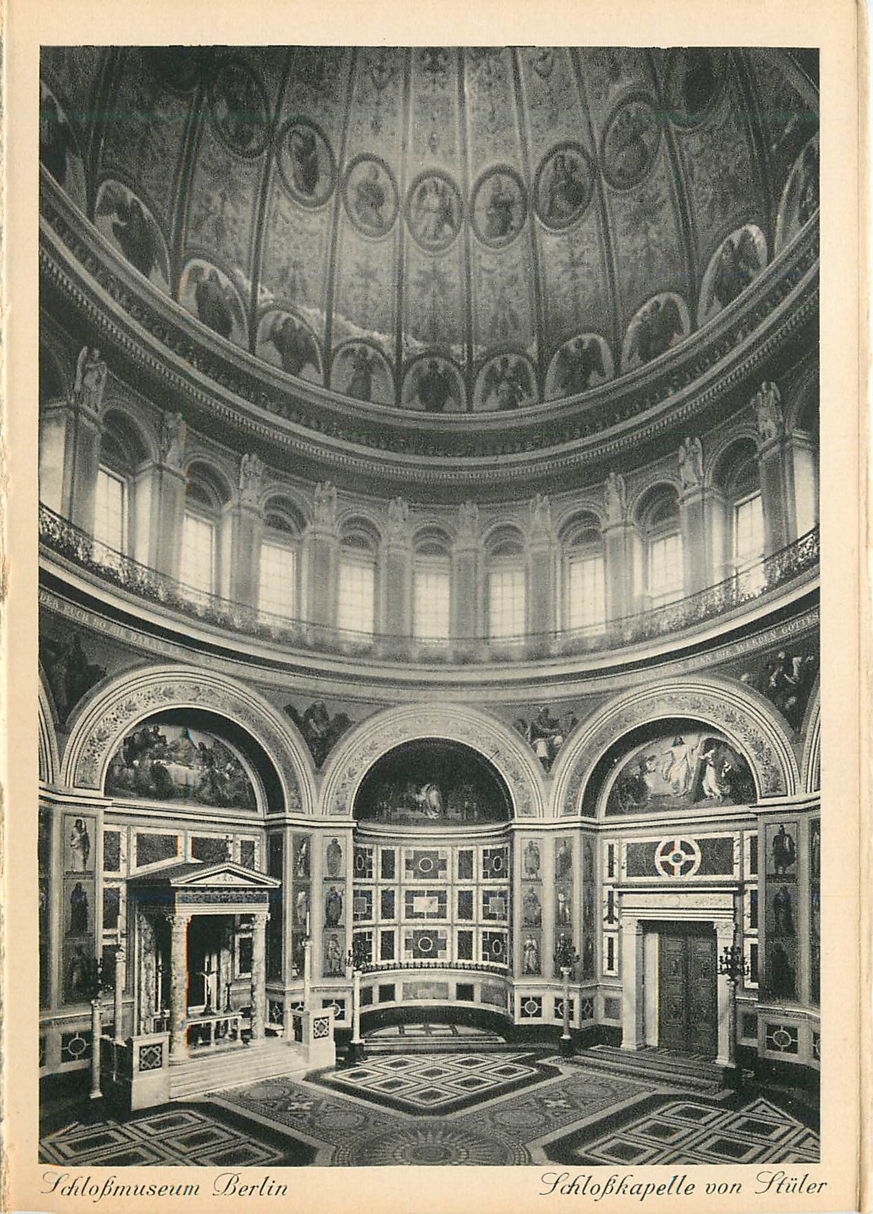 CPA Schlossmuseum Berlin Schlosskapelle von Stuler 
