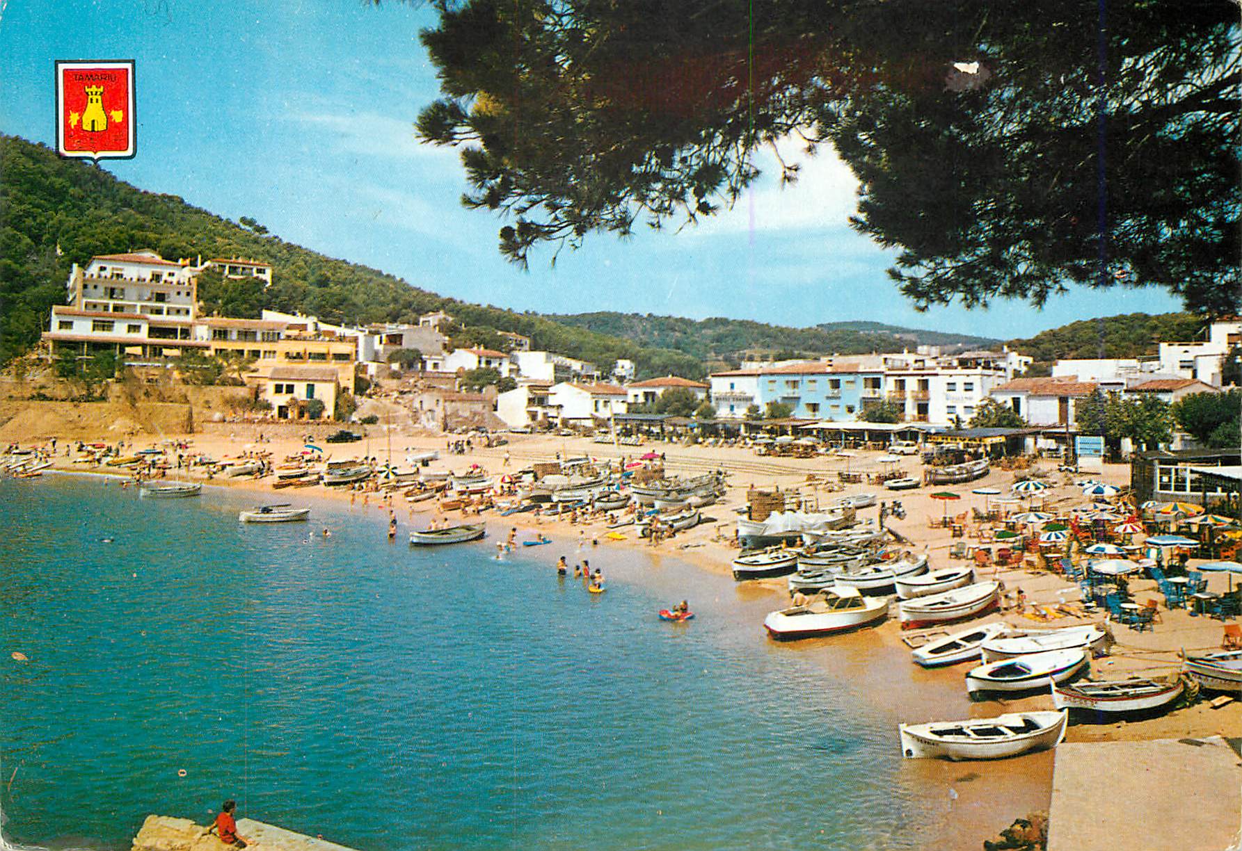 CPM Tamariu Costa Brava Espana Vue partielle 