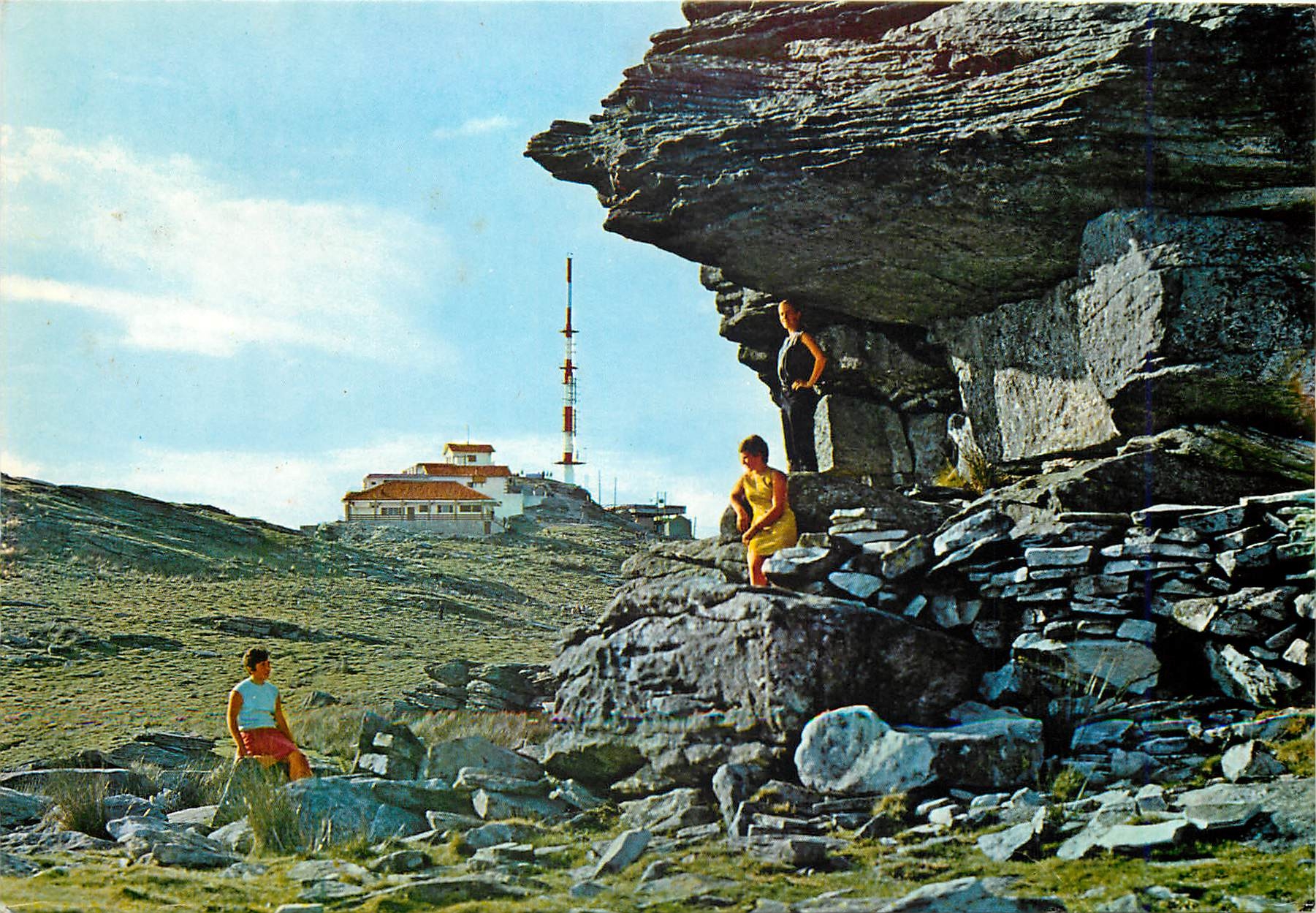 CPM Monte Larun La Cime Au fond l'Antenne de la RTF 