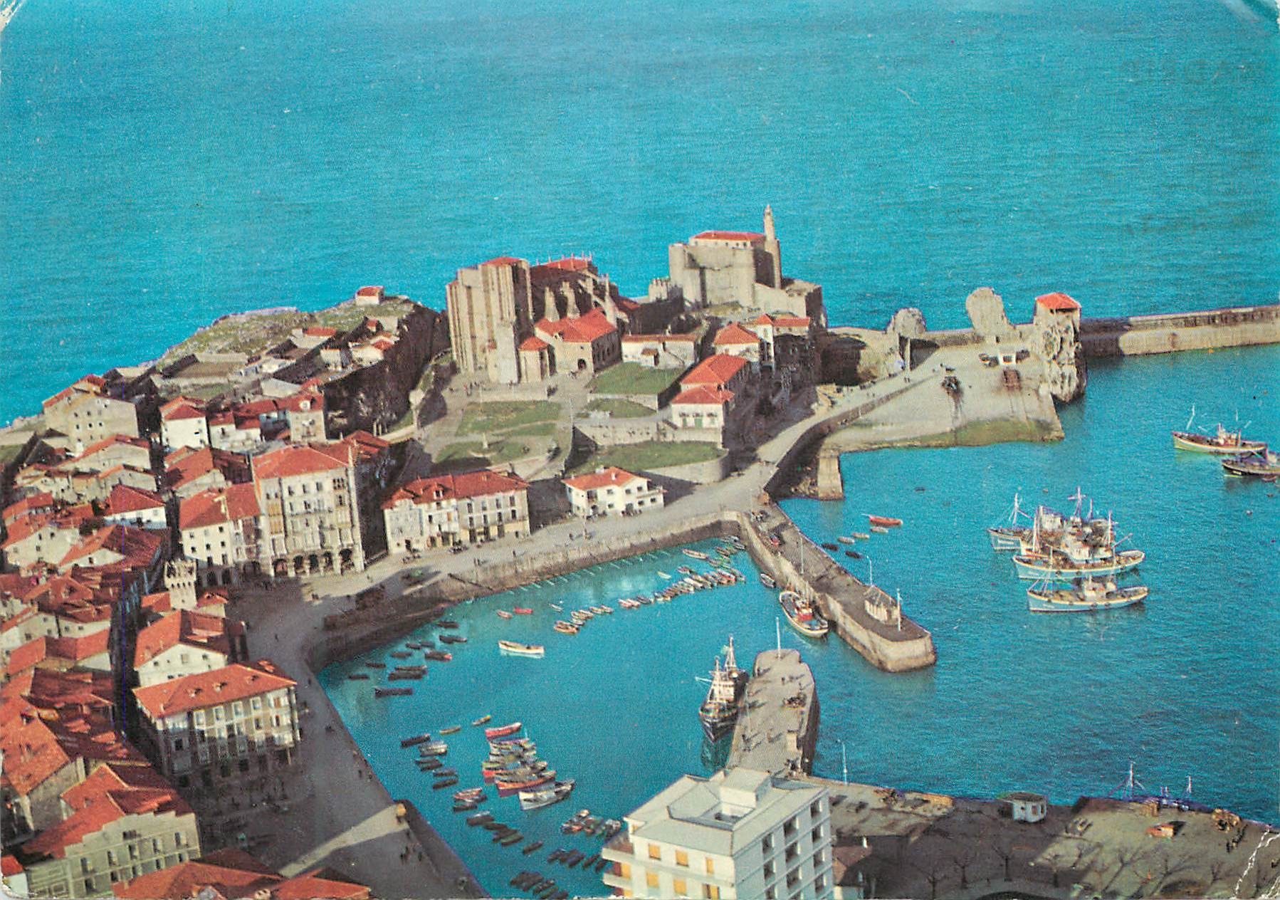 CPM Castro Urdiales Santander Vue aerenne 