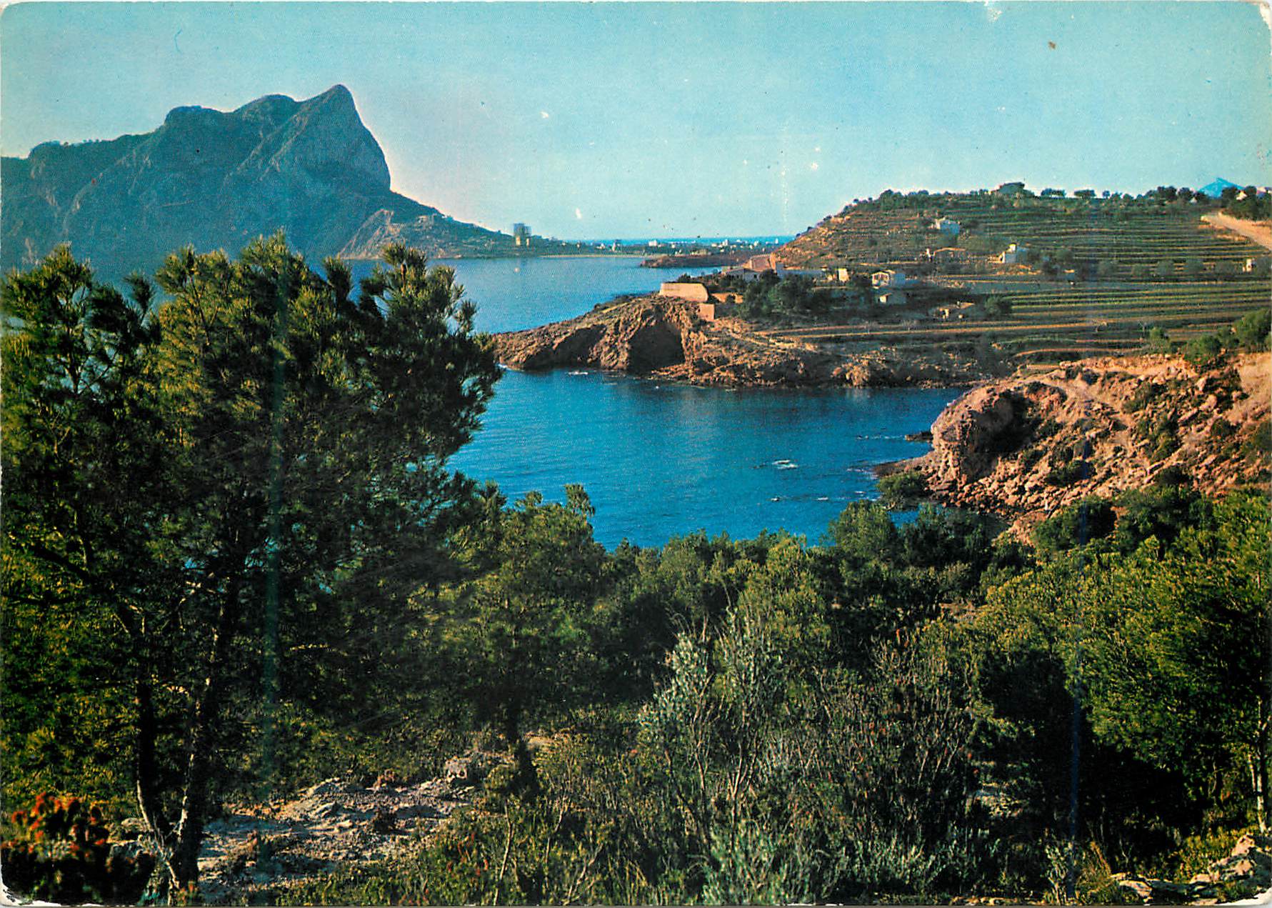 CPM Benisa Alicante Vue Pittoresque de la Fustera et du Penon de Hach 