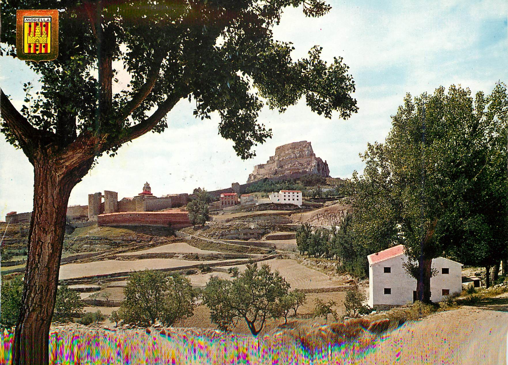 CPM Morella Castellon Vue partielle 
