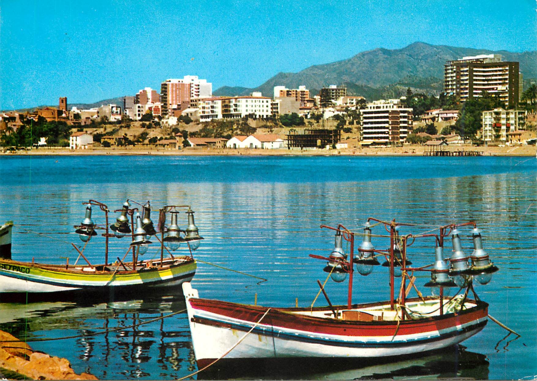 CPM Villajoyosa Alicante Bateau