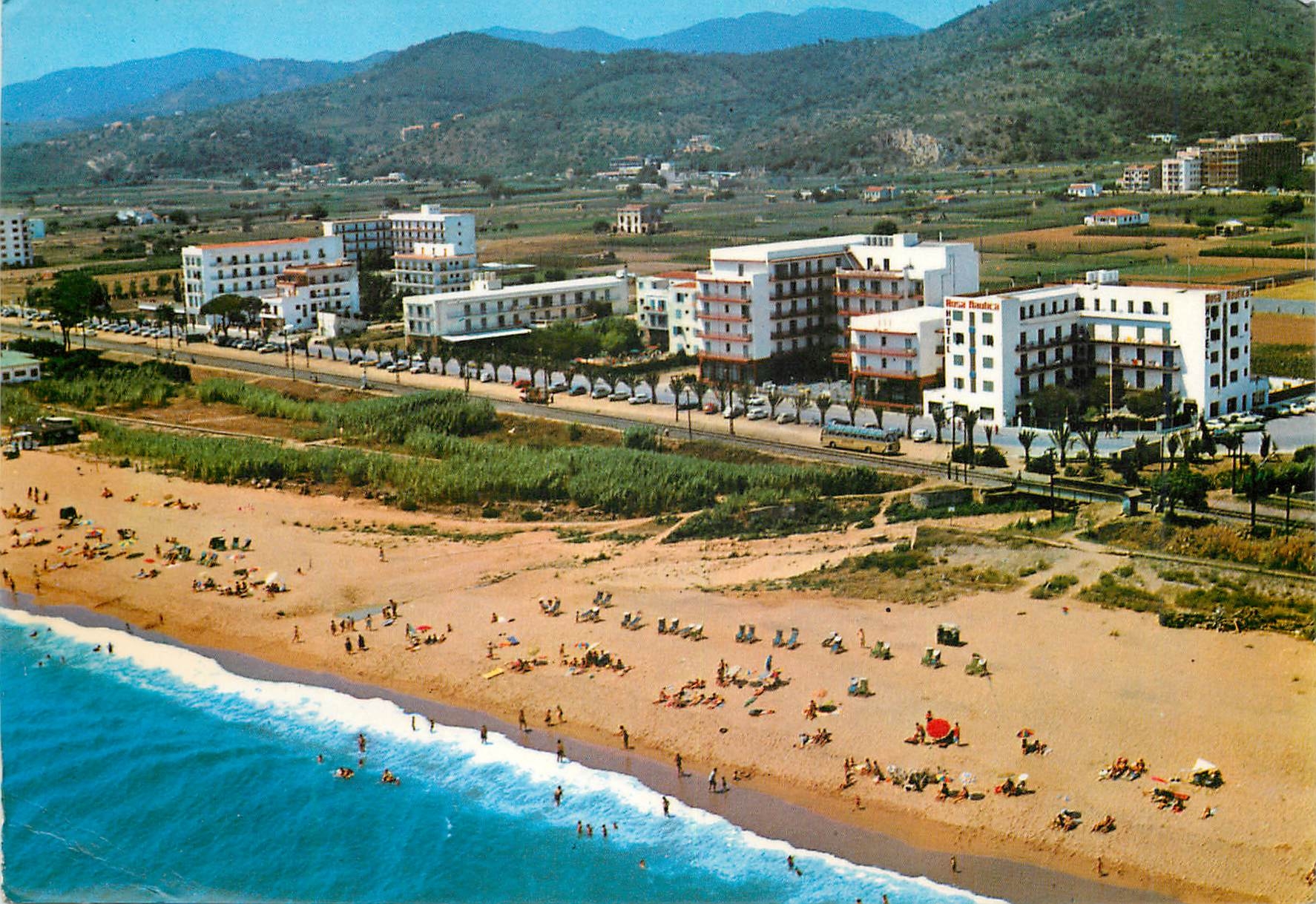 CPM Malgrat de Mar Barcelona Espana Vue partielle 
