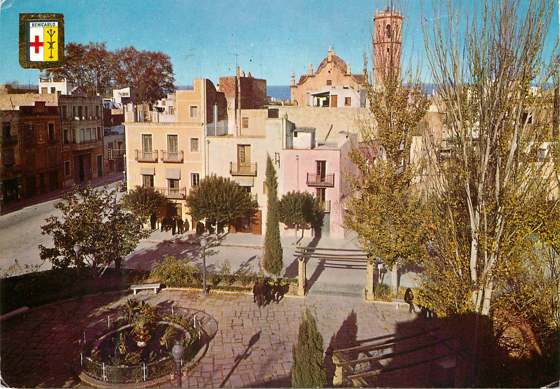 CPM Benicarlo Castellon Place de Generalissime 