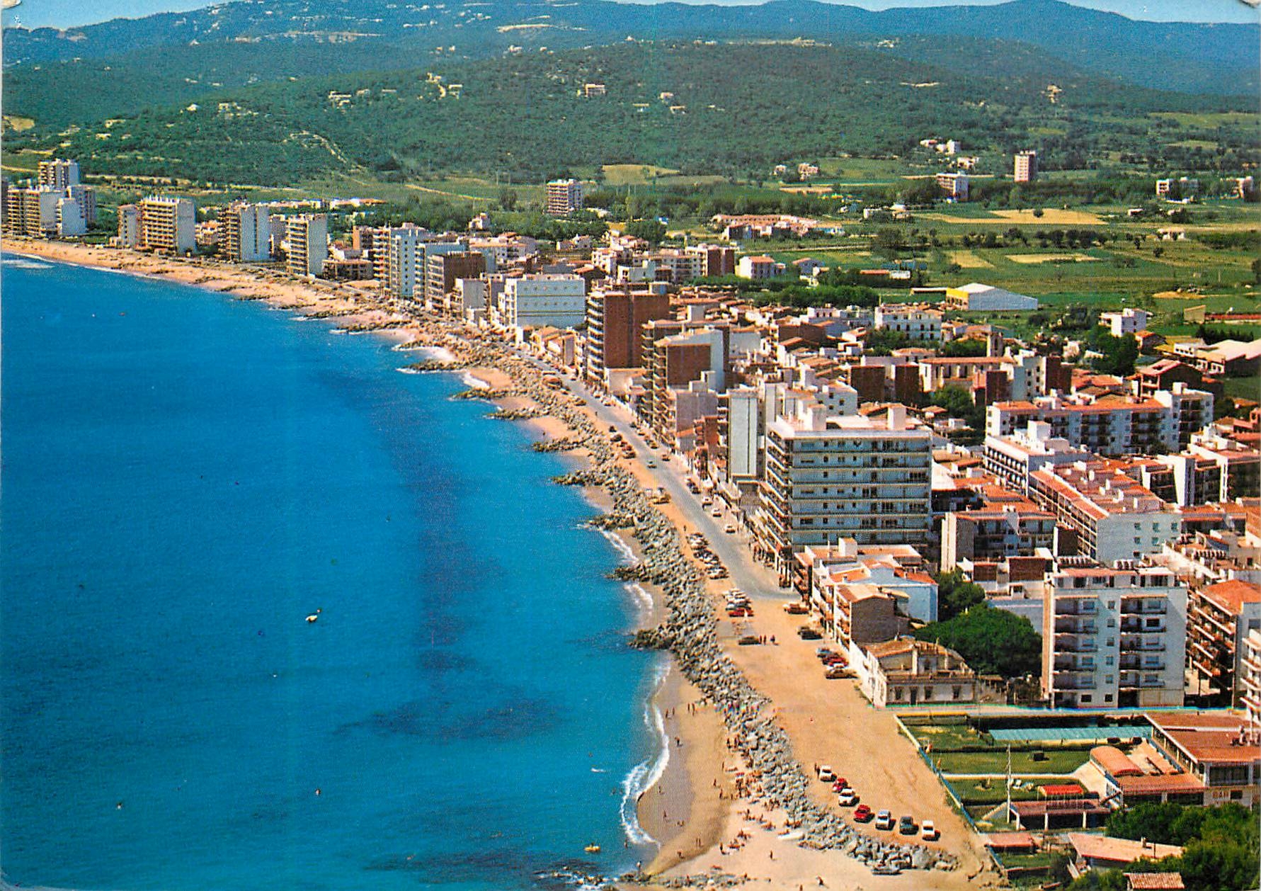 CPM Costa Brava San Antonio de Calonge Vista aerea 