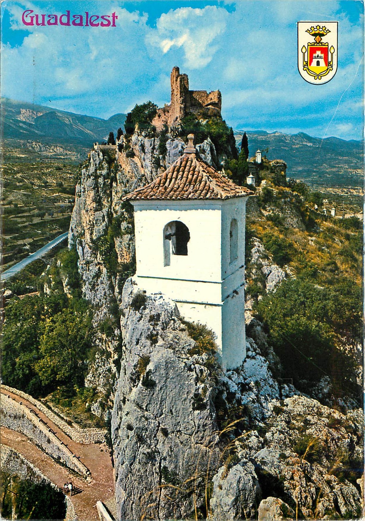 CPM Castell de Guadalest Vue pittoresque 