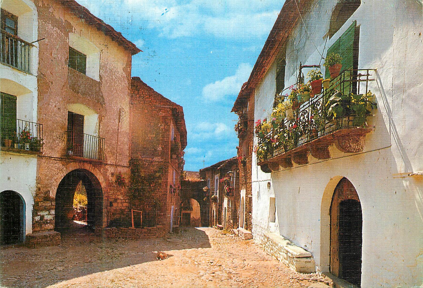 CPM Ainsa Huesca Pirineo Aragones Plaza de San Salvador 