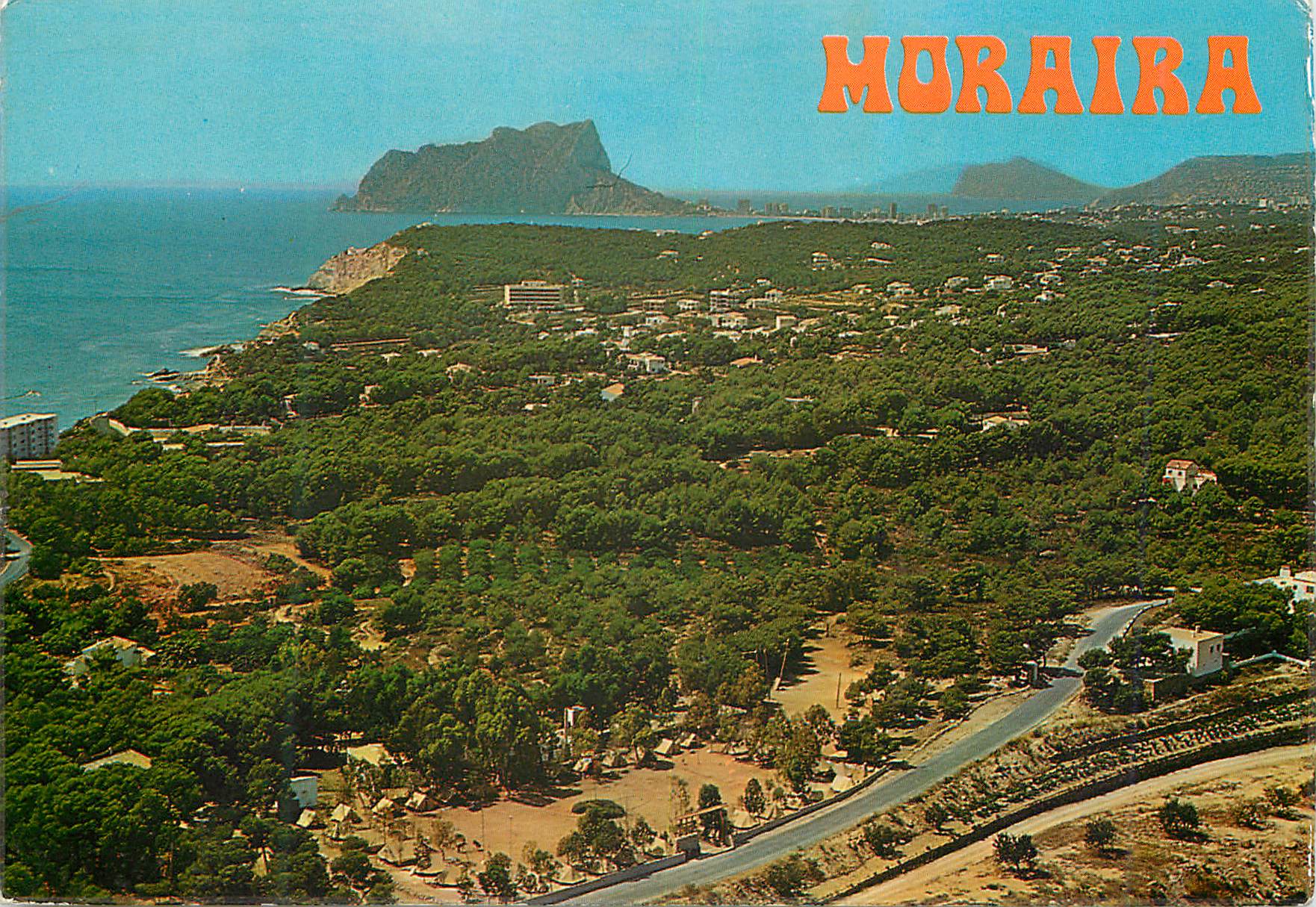 CPM Moraira Alicante Vista aerea desde el Campamento 
