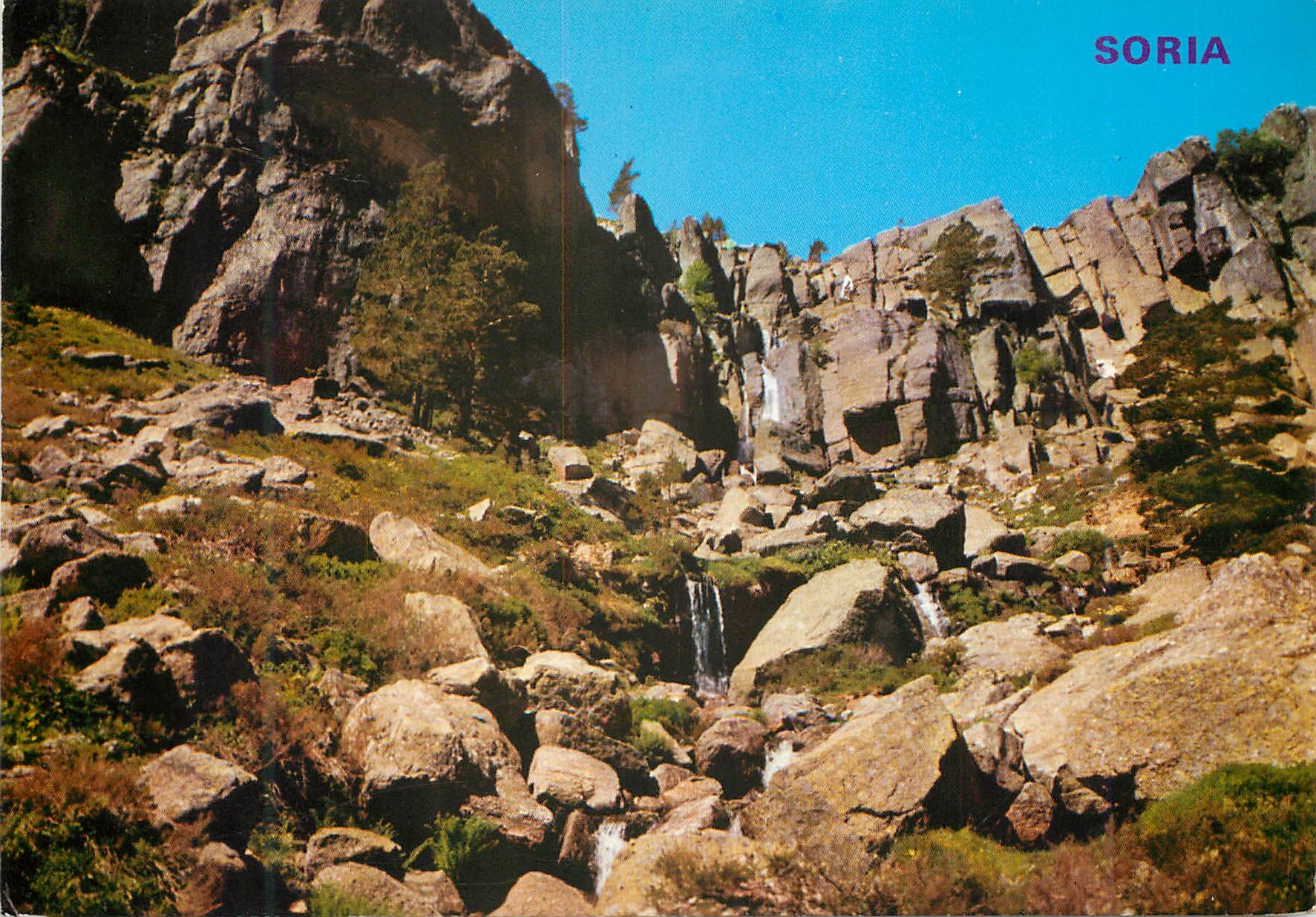 CPM Soria Pica d Urbion Cascade Lagune Noire 