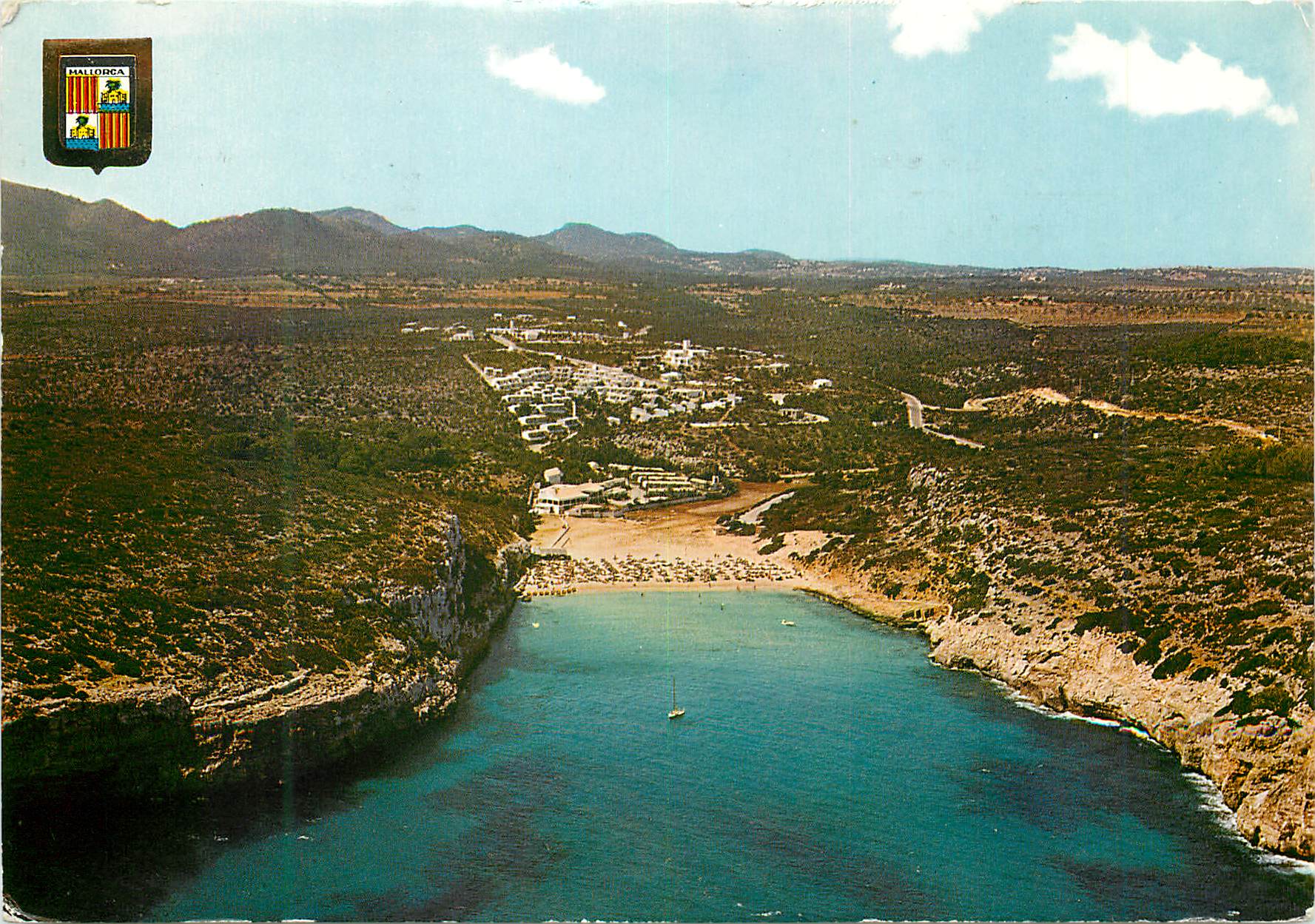 CPM Mallorca Vue aerienne de Plage Romantica 