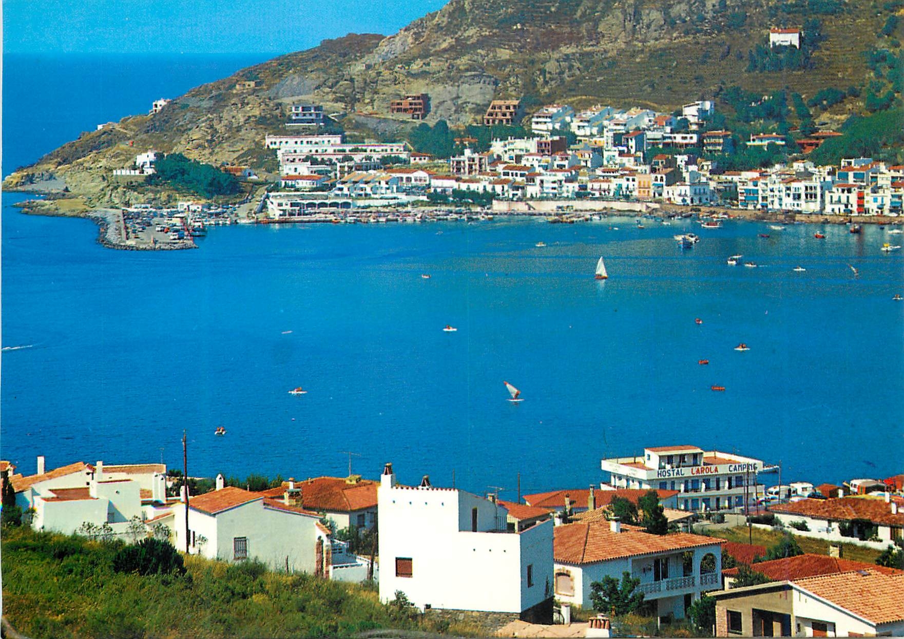 CPM Costa Brava Port de la Selva Vista parcial 