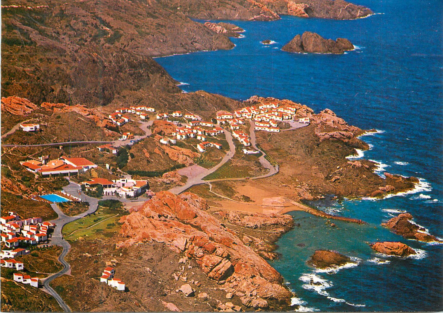 CPM Costa Brava Cabo Creus Vista aerea de Club Mediterranee 