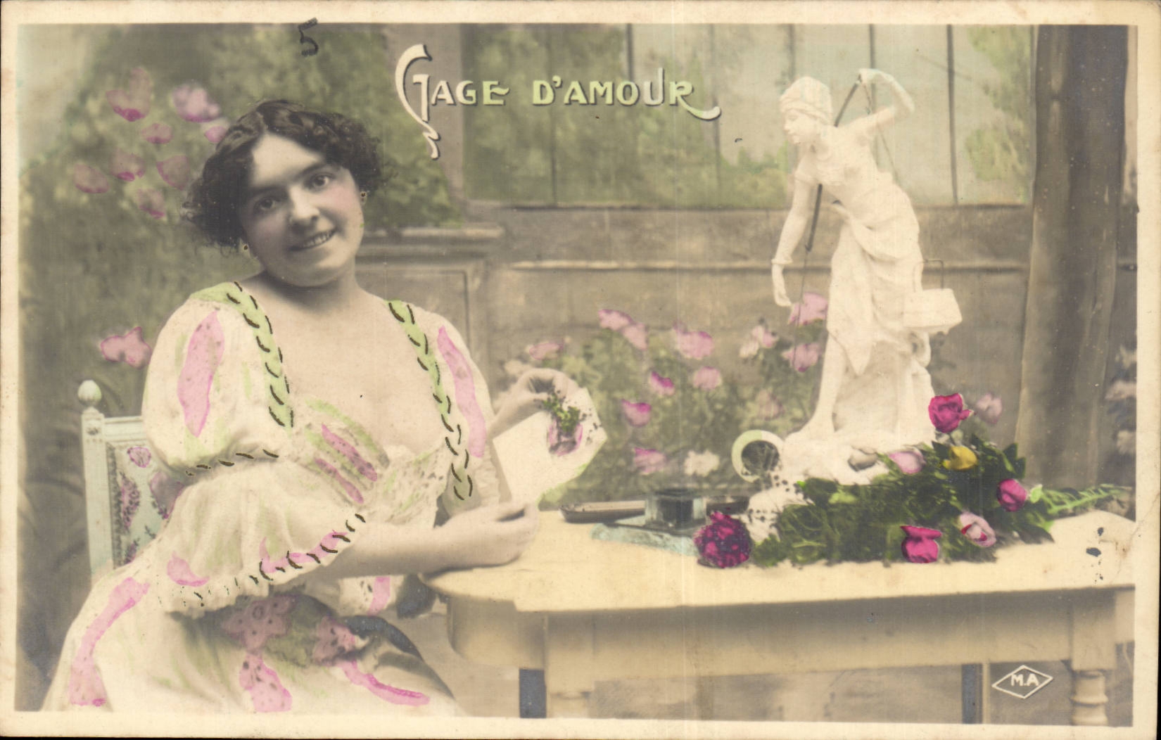 Donna nel giardino — Gage d'Amour — editore MA