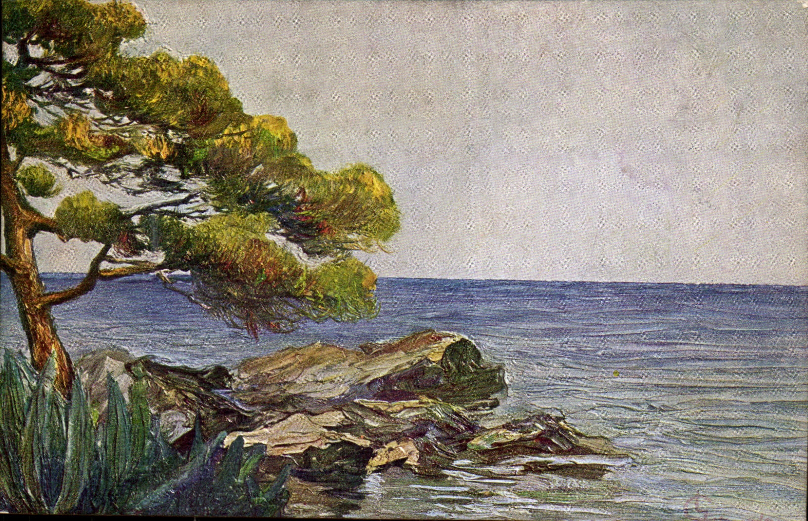 Fantaisie CPA Giuseppe grondona Estate Art peinture paysage